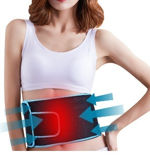 Red Light Physical Therapy Belt 630nn 880nn Infrared Fever Dysmenorrhea Belly Warming Waist Support
