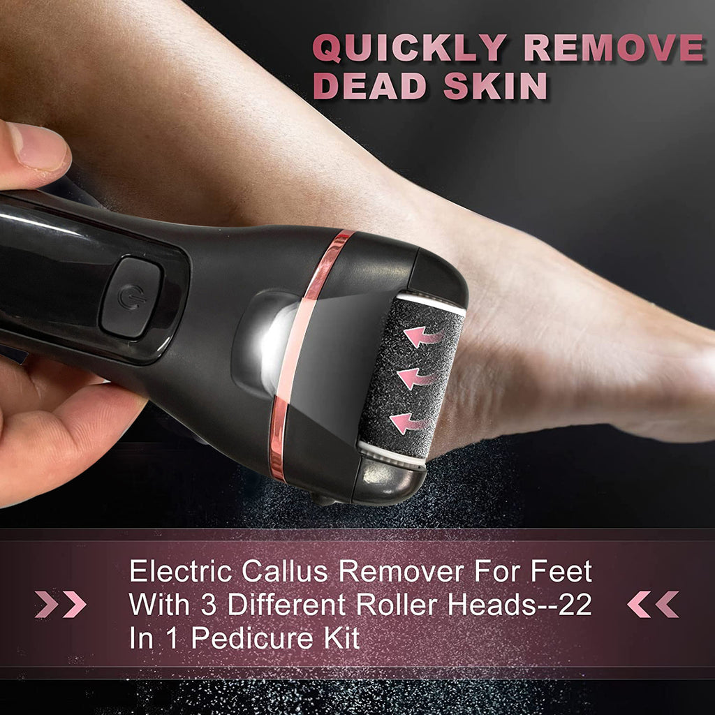 Rechargeable Electric Foot File Callus Removal Machine