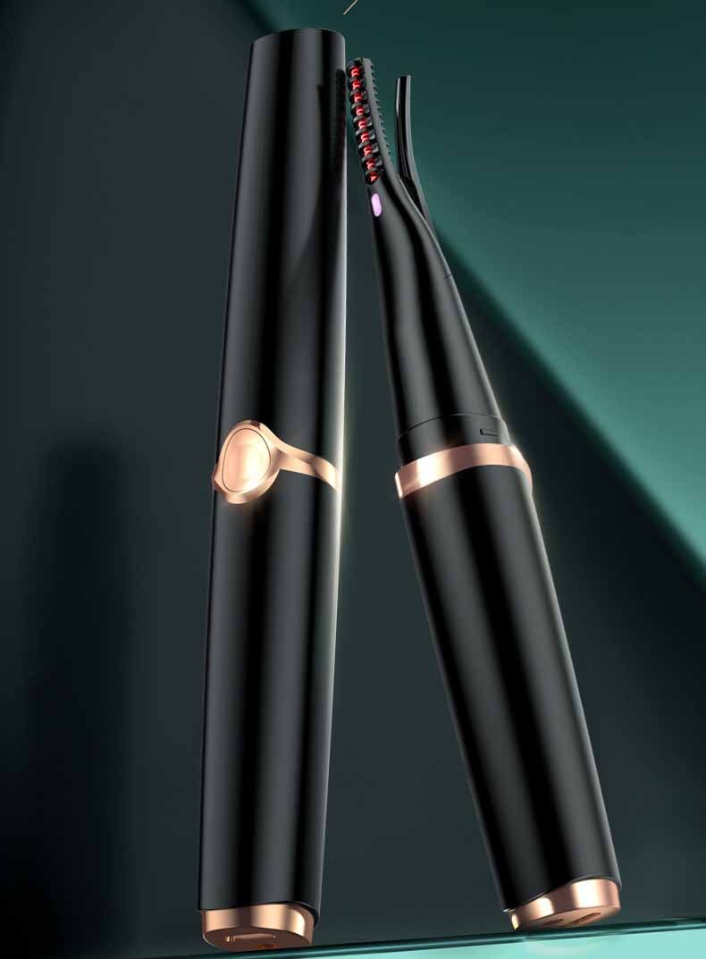 Electric Eyelash Curler Brush Double-Sided Heated Eyelash Curler For Ladies Makeup Tools